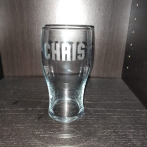 Personalised Beer Glass
