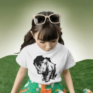 UNTAMED Kids T.shirt - Rhino